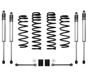 K22011 Icon Lift Kit Suspension components: coil springs, shock absorbers, and mounting hardware, engineered for off-road performance and durability.