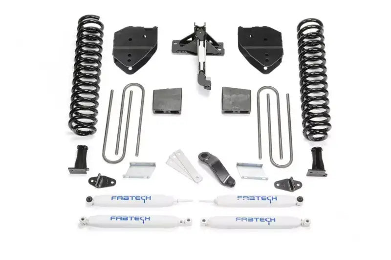 K2217 Fabtech Lift Kit Suspension components, enhances off-road performance, increases ground clearance, boosts vehicle stability, ideal for RV, automotive, powersports, off-road, marine, exterior, truck accessories, interior, truck bed, RV parts, Suspension, AVADA - Best Sellers, Must Haves