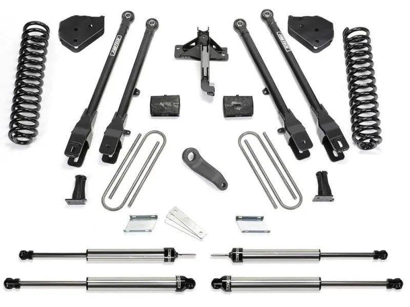 Truck suspension lift kit featuring K2219 Fabtech Lift Kit Suspension for off-road rides