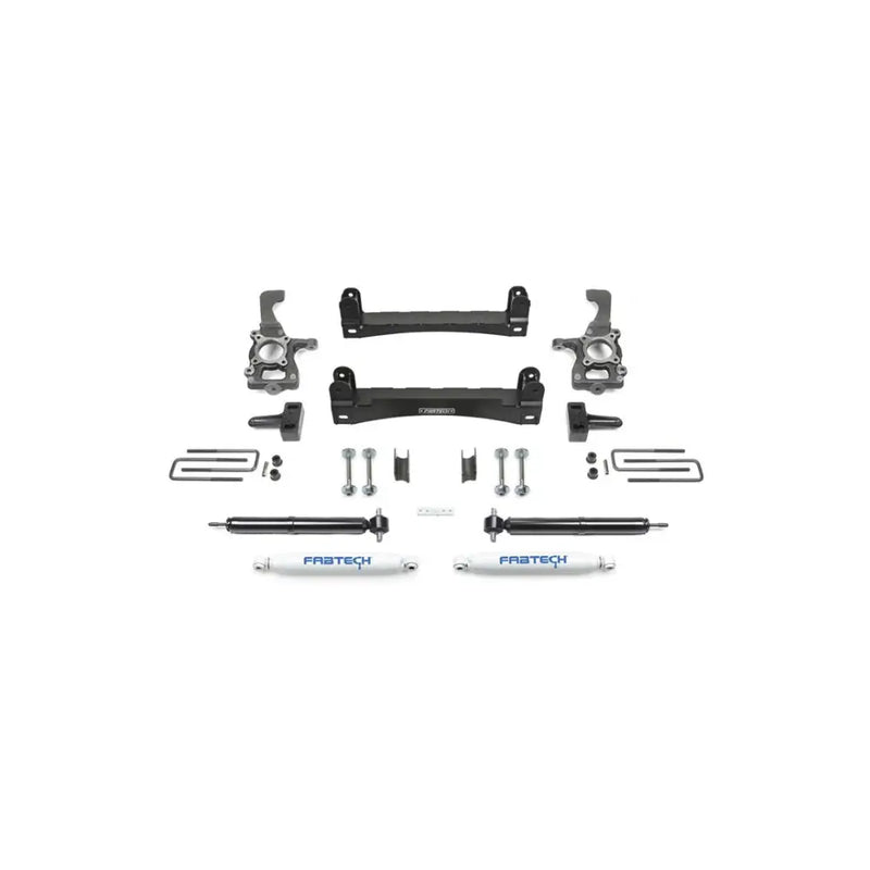 K2258 Fabtech 4'Bas Rr Perf Shks 15-17 F150 2Wd