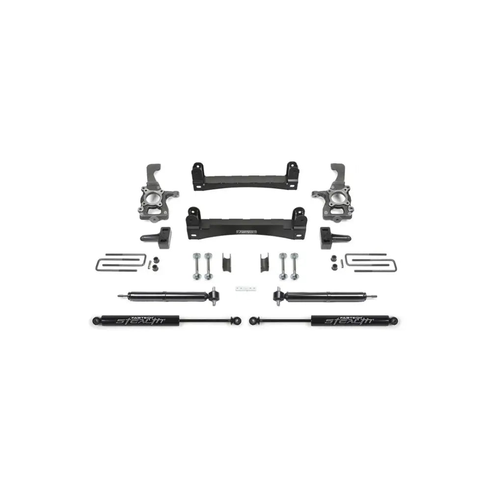 K2258M Fabtech 4'Basic Sys Rr Stlth 15-17 F150 2Wd