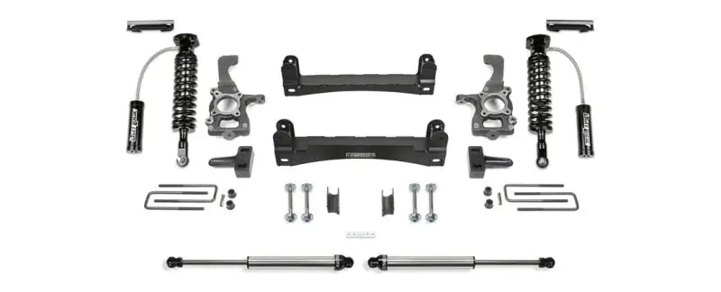 K2259DL Fabtech 4'Perf 2.5 Resi&2.25 15-17 F150 2Wd