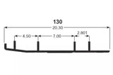 K40-0703-01 Zbroz Front Bumper Ac/Yam Black - RV and Auto Parts