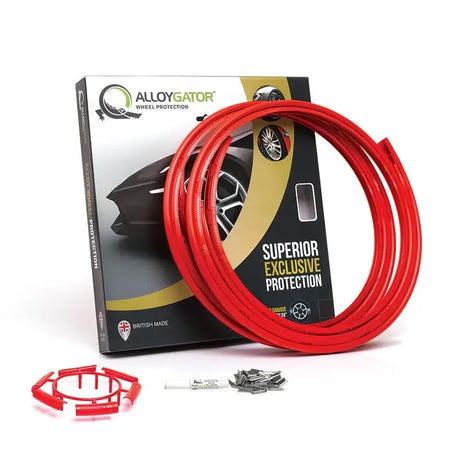 K4RDEXC Alloygator Red Exc. - Set Of 4 Exclusive - Wheel Protector