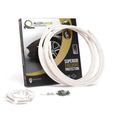 K4WHTEXC Alloygator White for alloy wheel protection, set of 4 exclusive kits