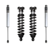 Silver and black suspension coilover kit for K53011 ICON Leveling Kit Suspension