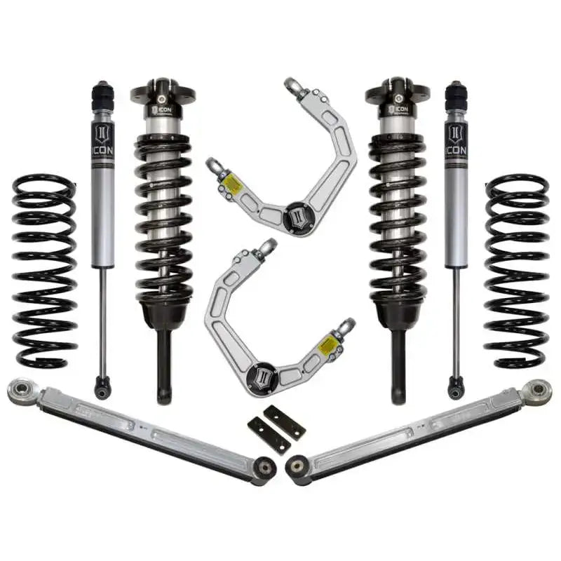 ICON K53053 ICON 03-09 Toyota 4Runner/FJ 0-3.5in Stage 3 Suspension System w/Billet Uca