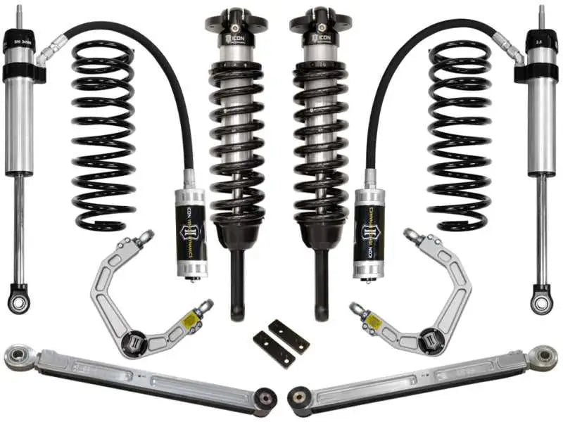 ICON K53054 ICON 03-09 Toyota 4Runner/FJ 0-3.5in Stage 4 Suspension System w/Billet Uca