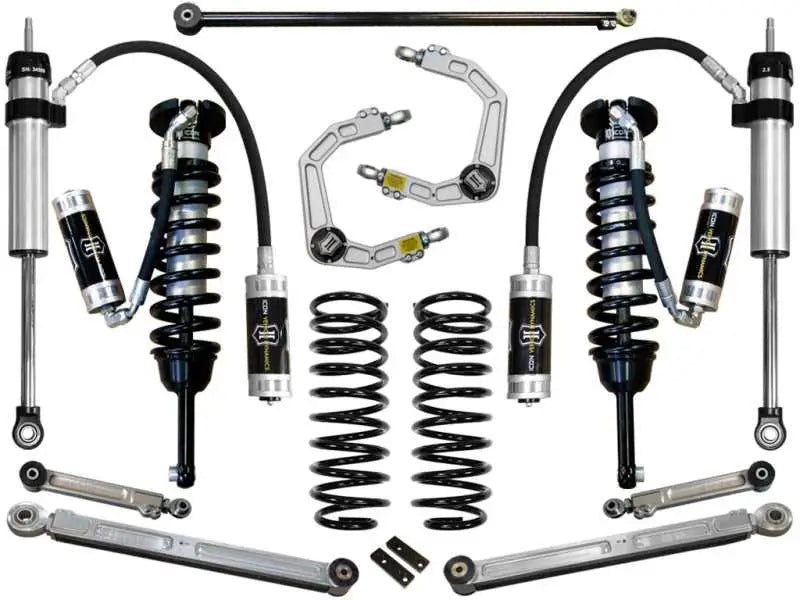 ICON K53056 ICON 03-09 Toyota 4Runner/FJ 0-3.5in Stage 6 Suspension System w/Billet Uca