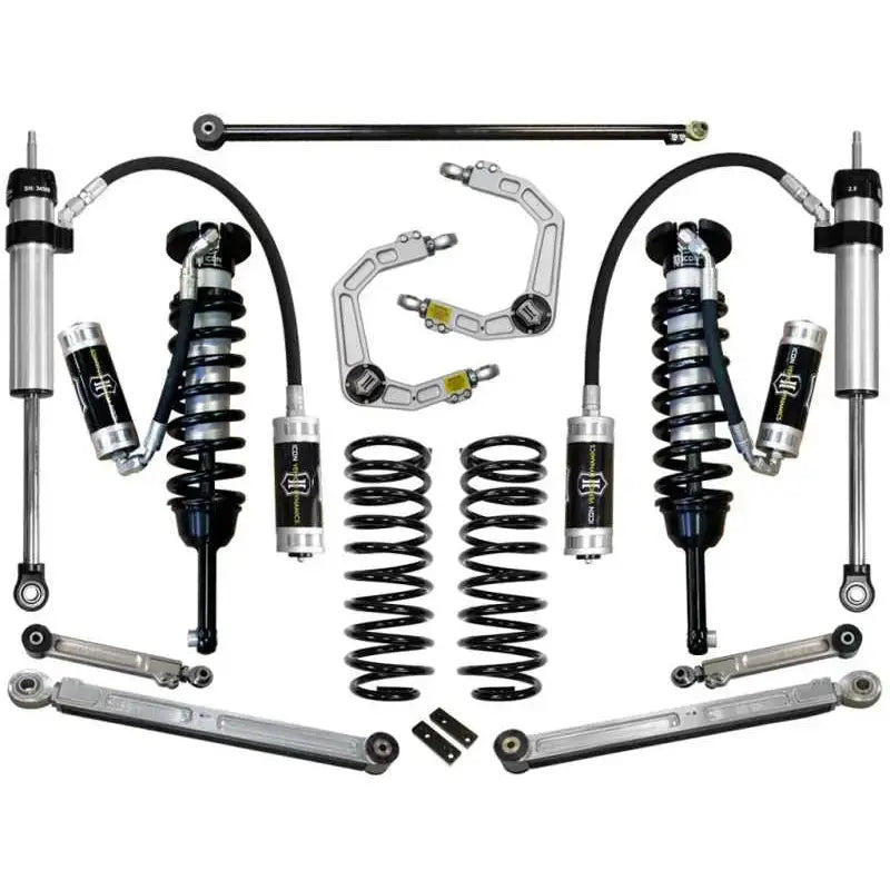ICON K53056 ICON 03-09 Toyota 4Runner/FJ 0-3.5in Stage 6 Suspension System w/Billet Uca