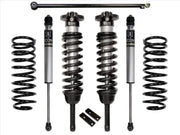 K53181 Icon Refkit black silver coilover kit with chrome shocks