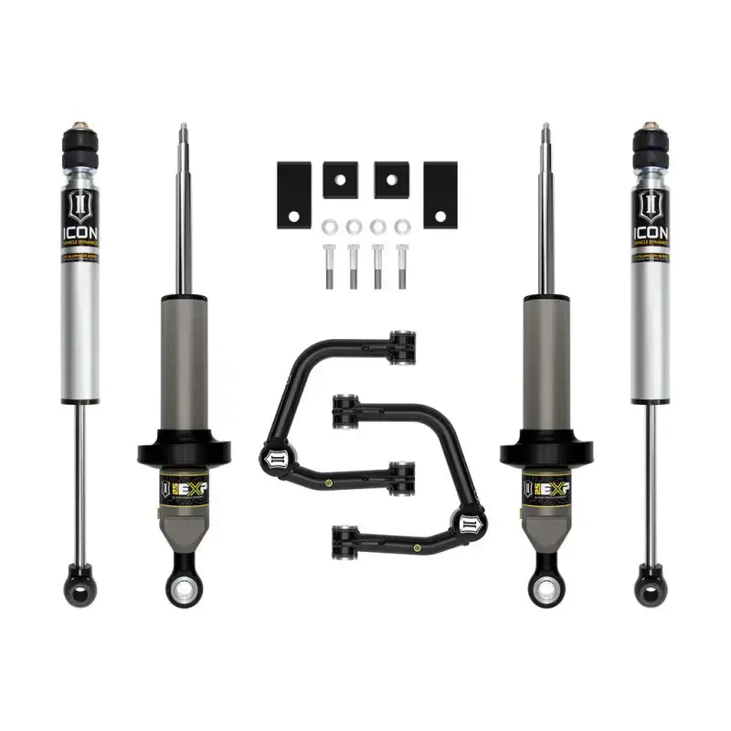 K53192T Icon 22-Up Tundra 2-3' Stage 2 Suspension components displayed, ideal for truck accessories, RV, automotive, powersports, marine, exterior, interior, truck bed, RV parts, AVADA - Best Sellers