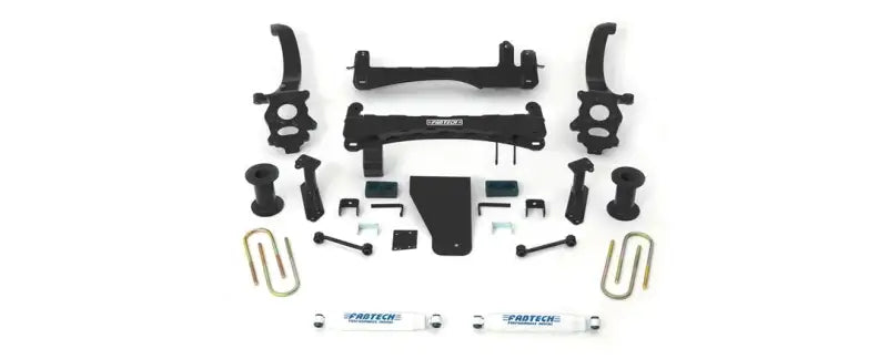 K6008 Fabtech 6'Basic Sys W/Perf Shck 14-17 Titan