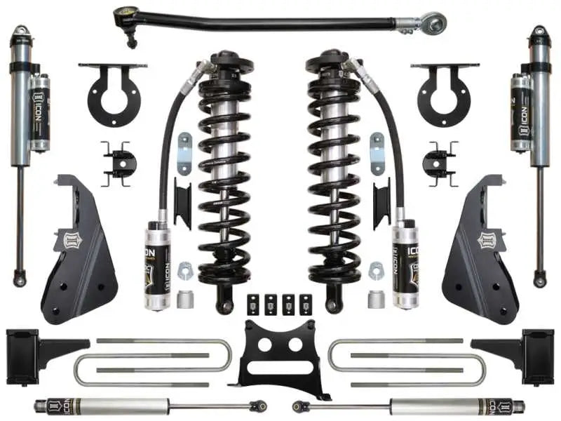 ICON K63154 ICON 2017+ Ford F-250/F-350 4-5.5in Stage 4 Coilover Conversion System