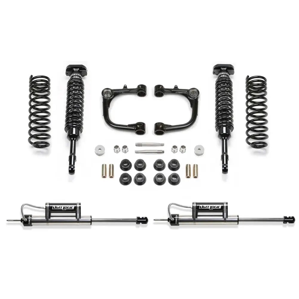 K7079DL Fabtech 3' Uca Sys W/Dl 2.5 C/O Resi & Rr D