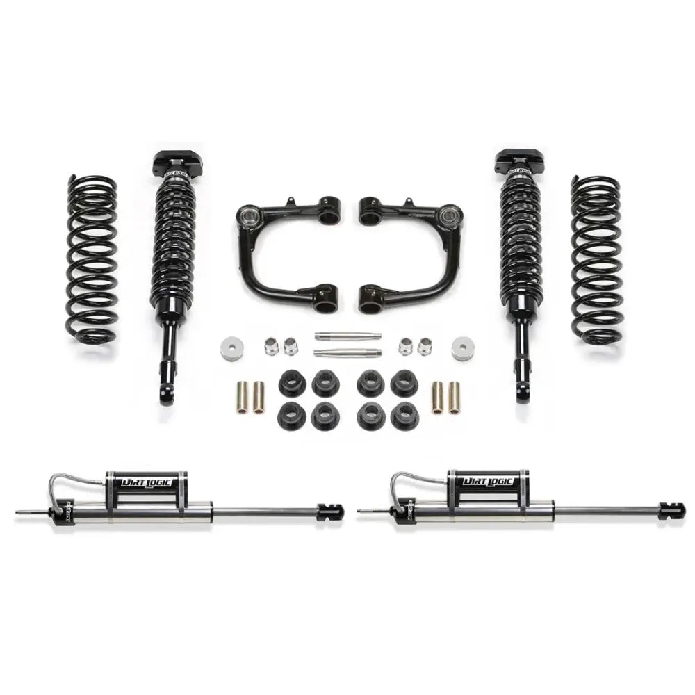 K7081DL Fabtech 3' Uca Sys W/Dl 2.5 C/O Resi & Rr D