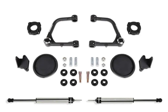 K7086DL Fabtech 3' Uca Kit W/Uniballs & Fr Shk Spcr