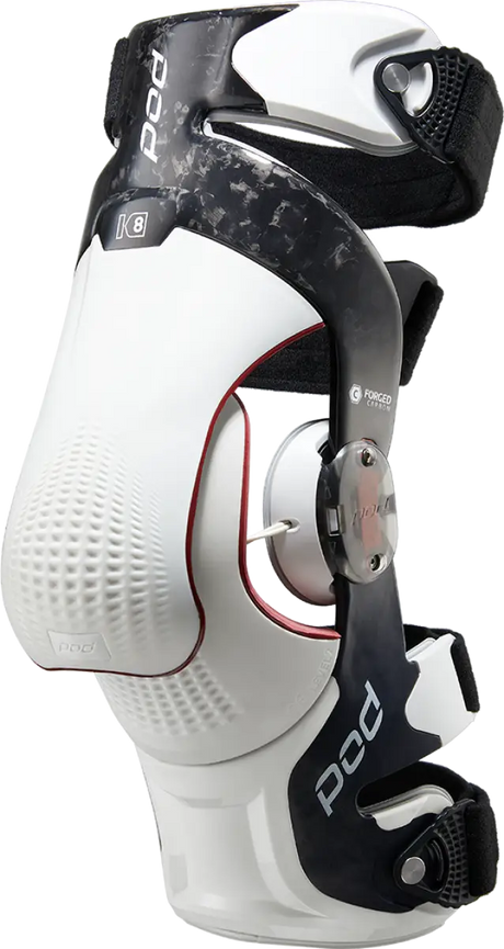 K8 3.0 Knee Brace Carbon (Lt) Carbon/White 2x - POD