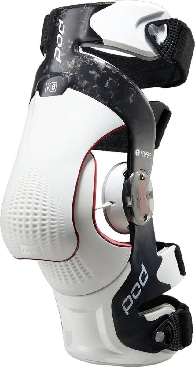 K8 3.0 Knee Brace Carbon (Lt) Carbon/White Xl - POD