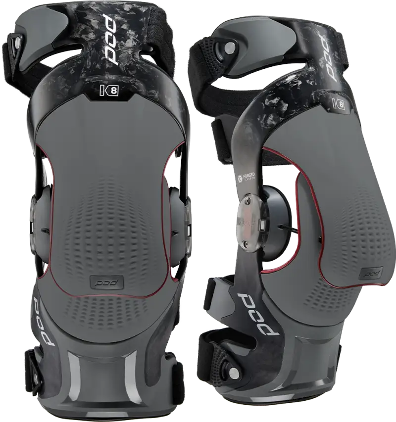 K8 3.0 Knee Brace Carbon (Pr) Carbon/Graphite 2x - POD