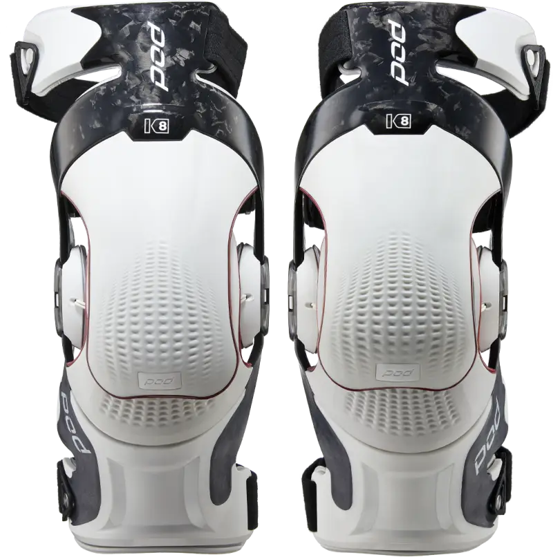 K8 3.0 Knee Brace Carbon (Pr) Carbon/White 2x - POD