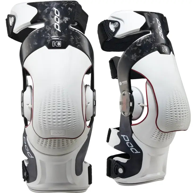 K8 3.0 Knee Brace Carbon (Pr) Carbon/White 2x - POD