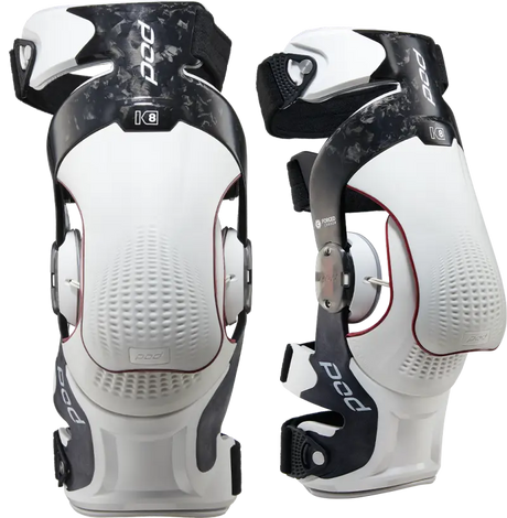 K8 3.0 Knee Brace Carbon (Pr) Carbon/White Xl - POD