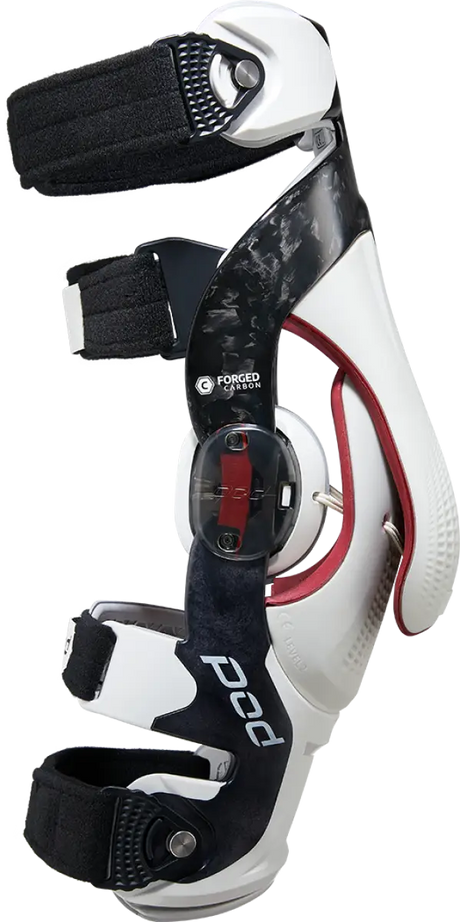 K8 3.0 Knee Brace Carbon (Rt) Carbon/White 2x - POD