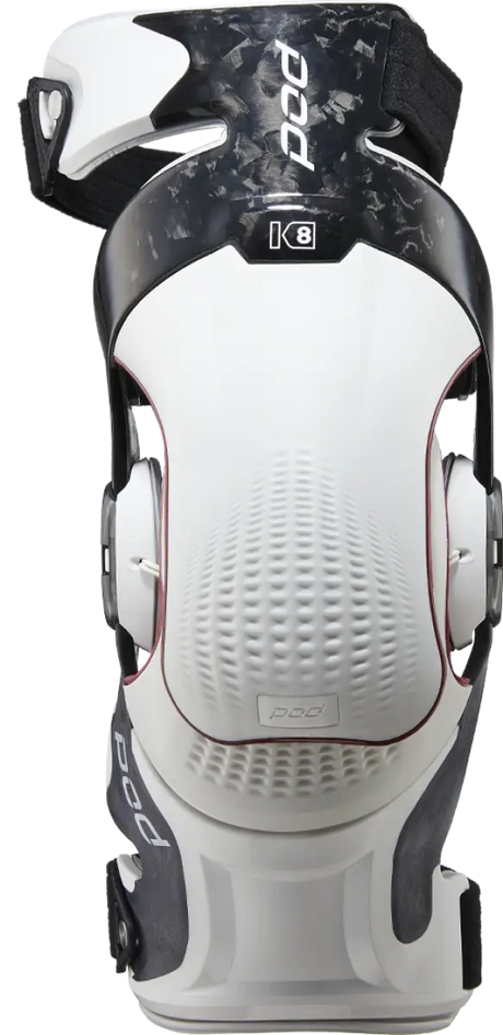 K8 3.0 Knee Brace Carbon (Rt) Carbon/White 2x - POD