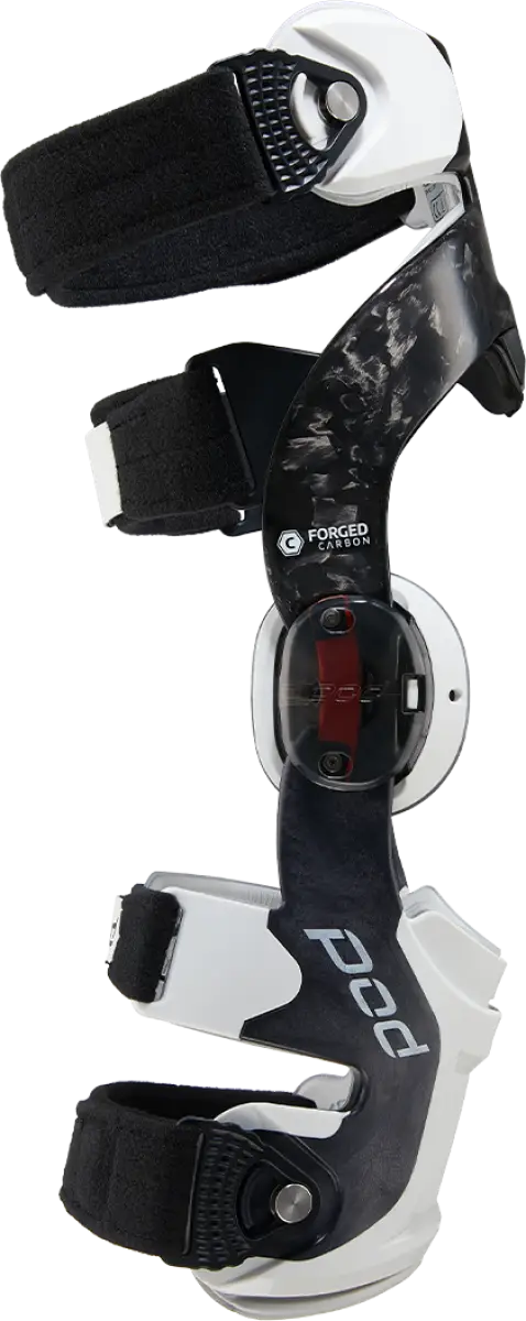 K8 3.0 Knee Brace Carbon (Rt) Carbon/White Sm - POD