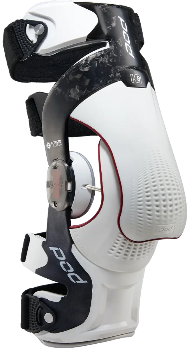 K8 3.0 Knee Brace Carbon (Rt) Carbon/White Xl - POD