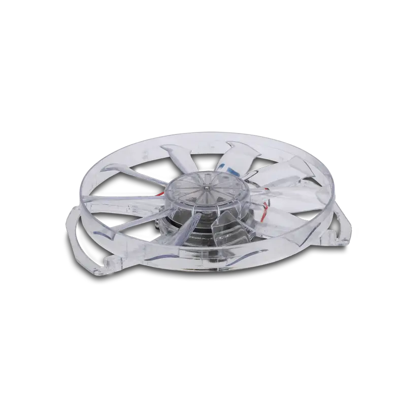 Clear plastic Dometic roof vent motor with visible wiring and central motor for 6600/8000/6000 series