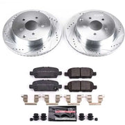 PowerStop K8021 Power Stop 18-19 Infiniti Q50 Rear Z23 Evolution Sport Brake Kit