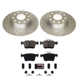 PowerStop K8337 Power Stop 2019 Volkswagen Jetta Rear Z23 Evolution Sport Brake Kit