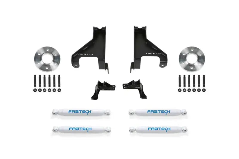 K9005 Fabtech Aux Shock Kit W/ Perf Shks 2015-21