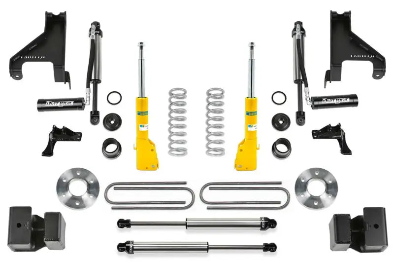 K9011DL Fabtech 1.5' Coil Assist Kit W/ B6 Bilstein