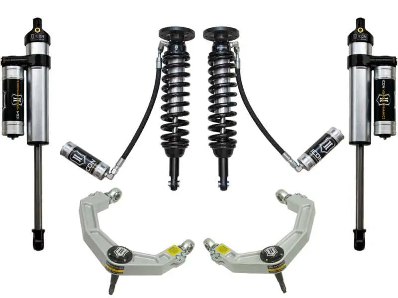 ICON K93004 ICON 09-13 Ford F-150 4WD 1.75-2.63in Stage 4 Suspension System w/Billet Uca