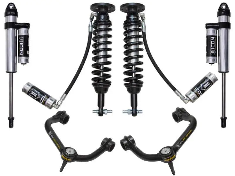 ICON K93094T ICON 2015+ Ford F-150 2WD 1.75-3in Stage 4 Suspension System w/Tubular Uca