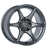 Kansei K11G Tandem 18x10.5in / 5x114.3 BP / 12mm Offset / 73.1mm Bore - Gunmetal Wheel - Wheels