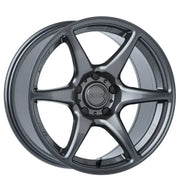 Kansei K11G Tandem 18x10.5in / 5x114.3 BP / 12mm Offset / 73.1mm Bore - Gunmetal Wheel - Wheels