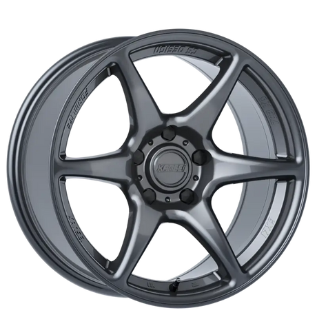 Kansei K11G Tandem 18x10.5in / 5x114.3 BP / 12mm Offset / 73.1mm Bore - Gunmetal Wheel - Wheels