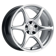 Kansei K11S Tandem 19x9.5in / 5x114.3 BP / 12mm Offset / 73.1mm Bore - Hyper Silver Wheel - Truck & Automotive