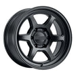 Kansei K14MB Roku 17x8.5in / 6x135 BP / 0mm Offset / 87.1mm Bore - Matte Black Wheel - Wheels
