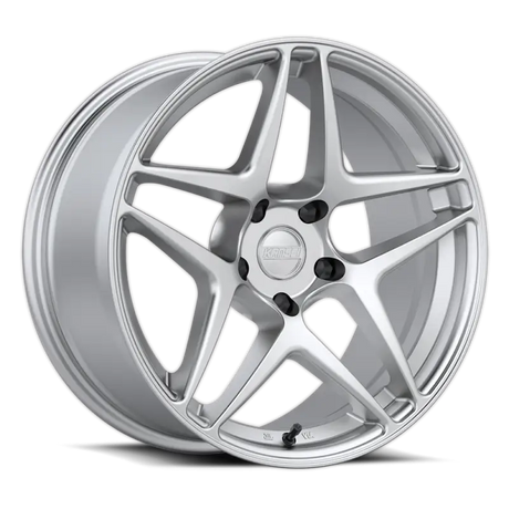 Kansei K15H Astro 18x9.5in / 5x114.3 BP / 22mm Offset / 73.1mm Bore - Hyper Silver Wheel - Wheels