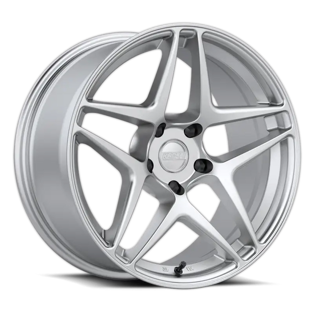 Kansei K15H Astro 18x9.5in / 5x114.3 BP / 22mm Offset / 73.1mm Bore - Hyper Silver Wheel - Wheels
