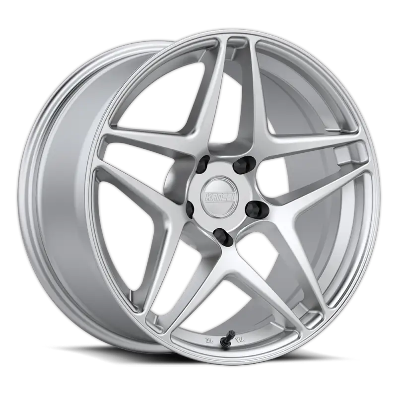 Kansei K15H Astro 18x9.5in / 5x114.3 BP / 22mm Offset / 73.1mm Bore - Hyper Silver Wheel - Wheels