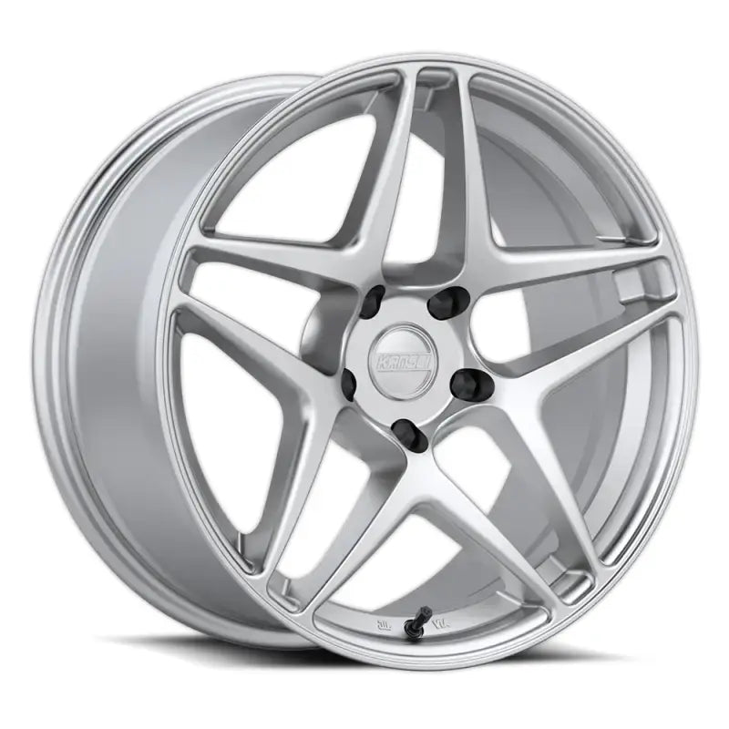 Kansei K15H Astro 18x9.5in / 5x114.3 BP / 22mm Offset / 73.1mm Bore - Hyper Silver Wheel - Wheels