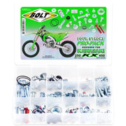 BOLT KXPP-19F Kawasaki 4 Stk Pro Pack for KX250/KX450F - BOLT