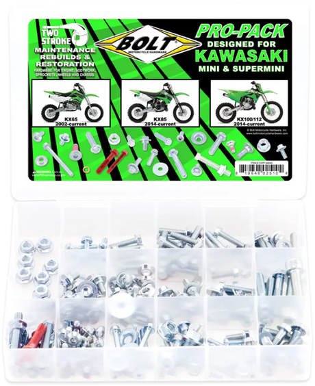BOLT KXPP-MINIS Propack Kawasaki Mini Kit for KX65/85/100/112 - BOLT