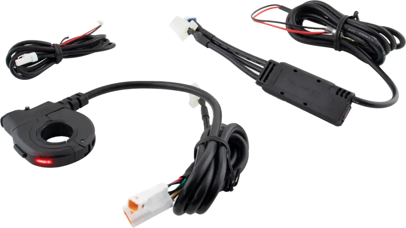 Assorted electrical wiring with connectors for KB011000 Thumb Switch and Type C Charger